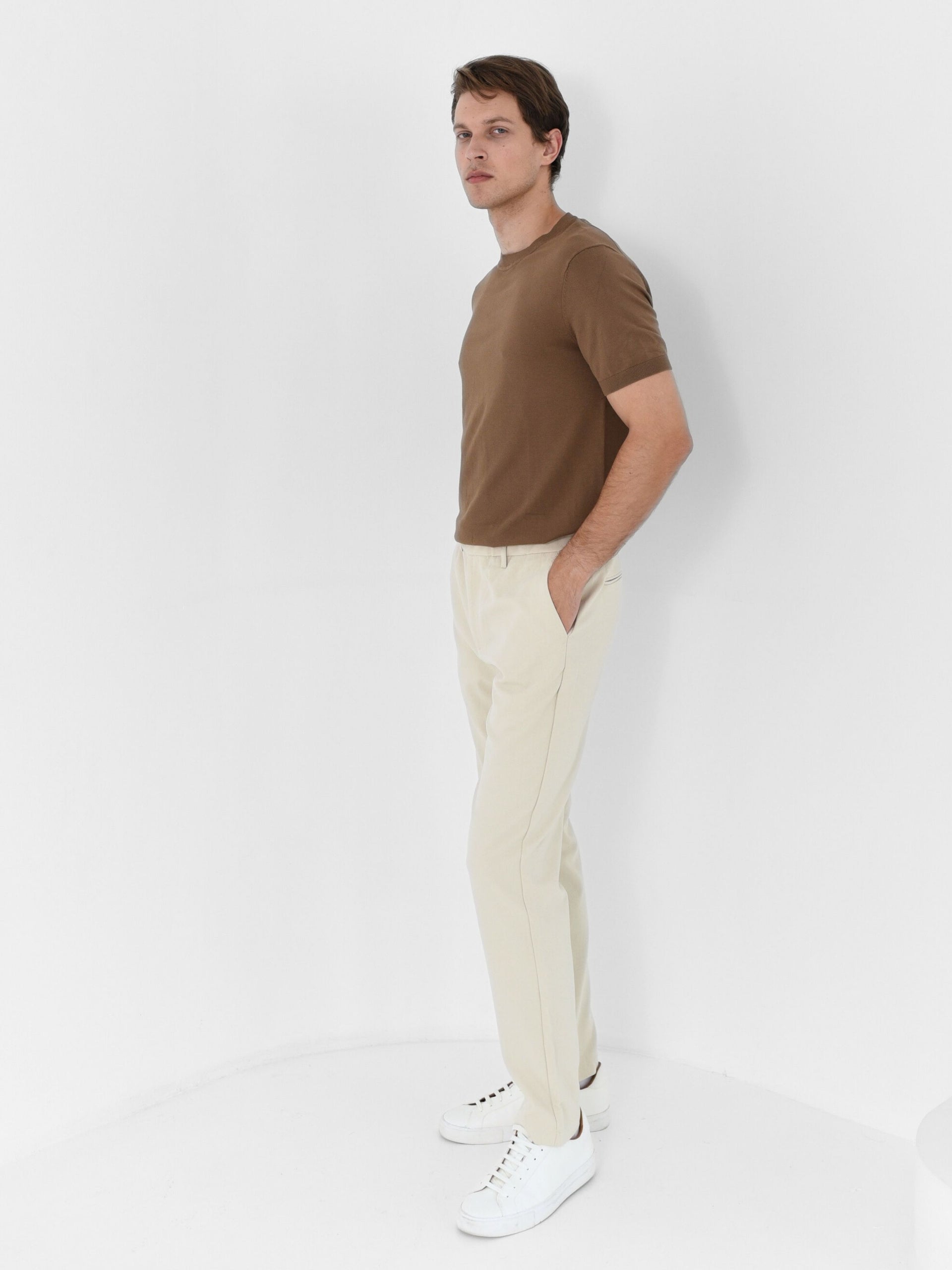 Tapered Fit Trousers