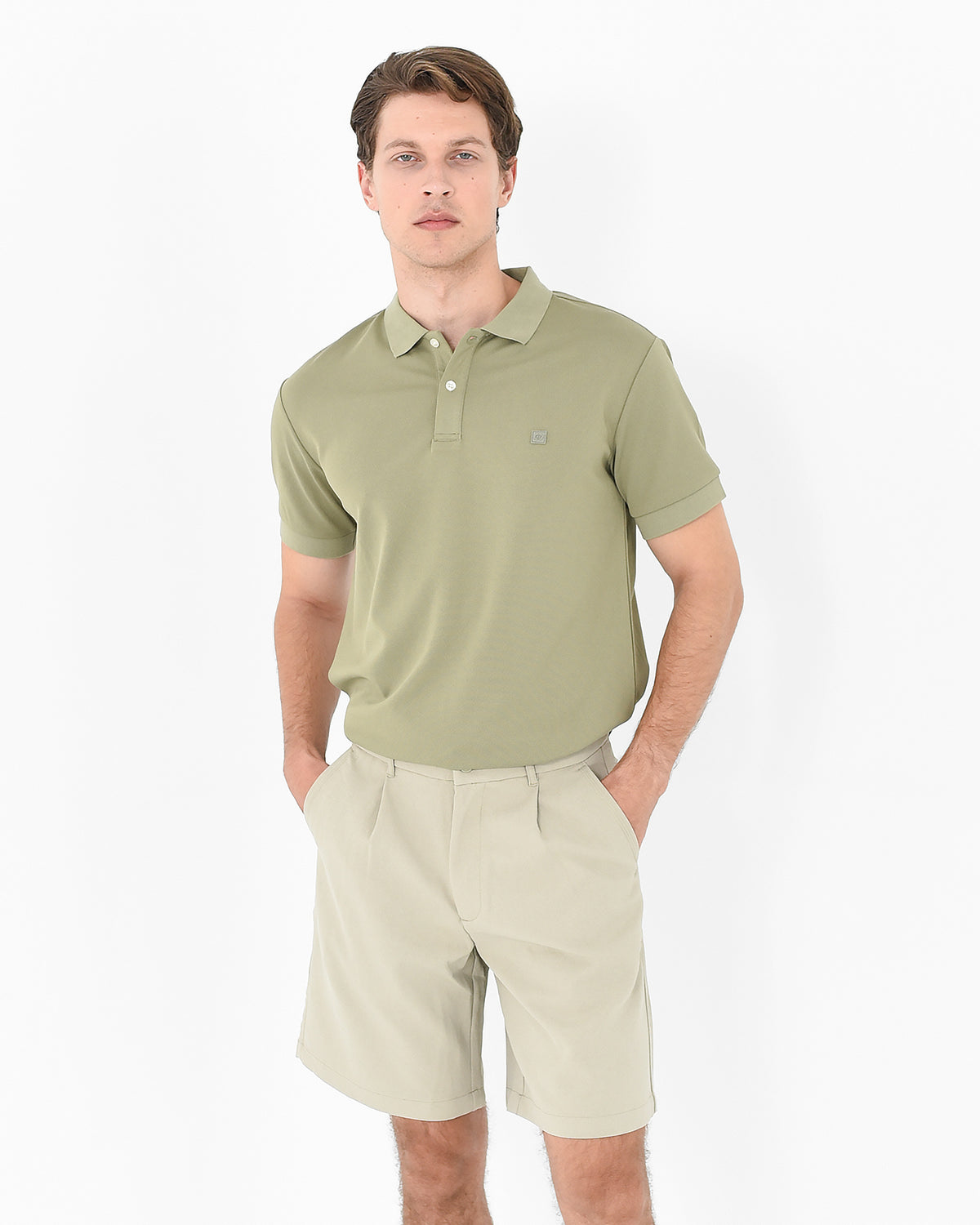 Pleated Shorts