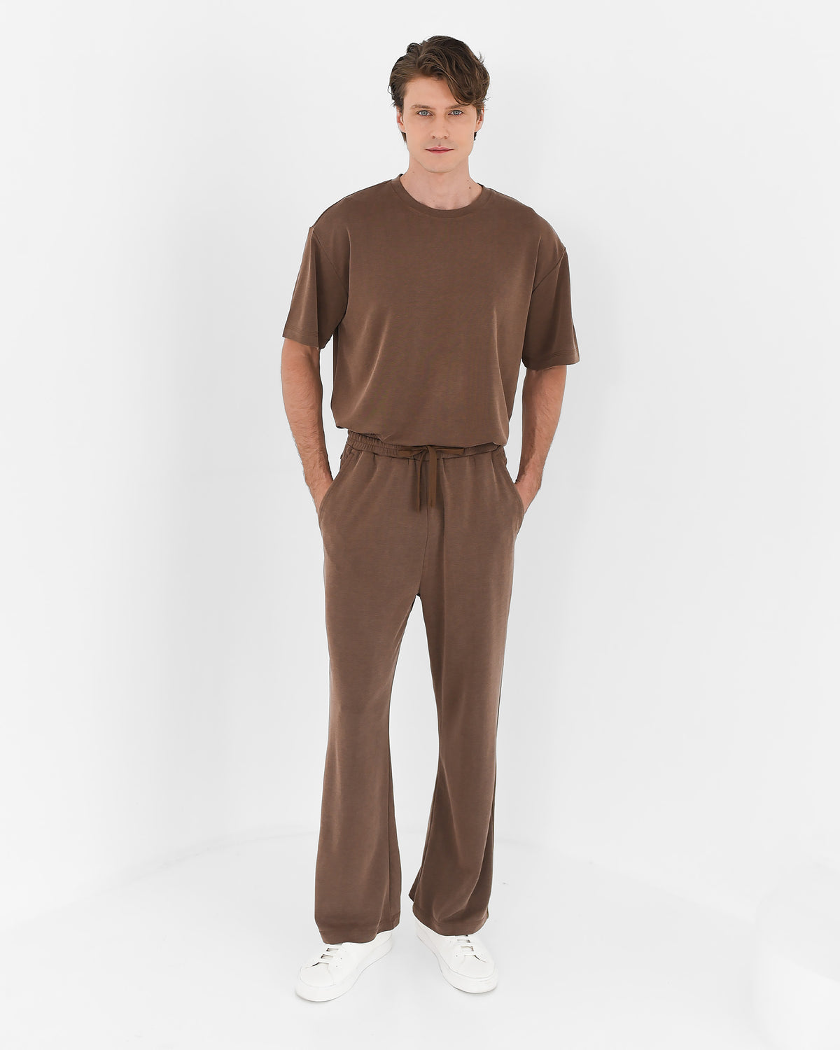 Men’s Relaxed Wide Tencel Pants
