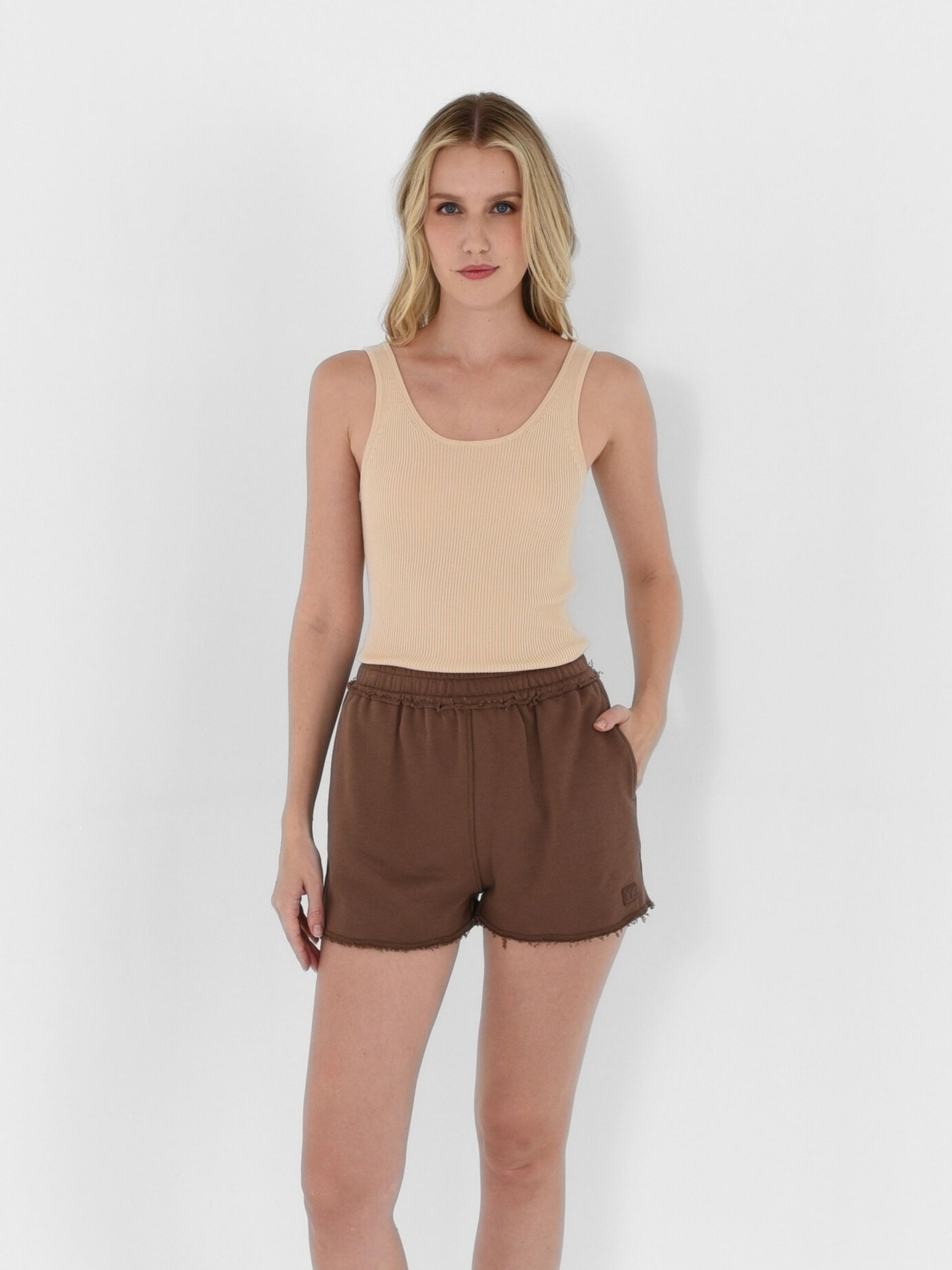 RelaxedEase Fray Shorts