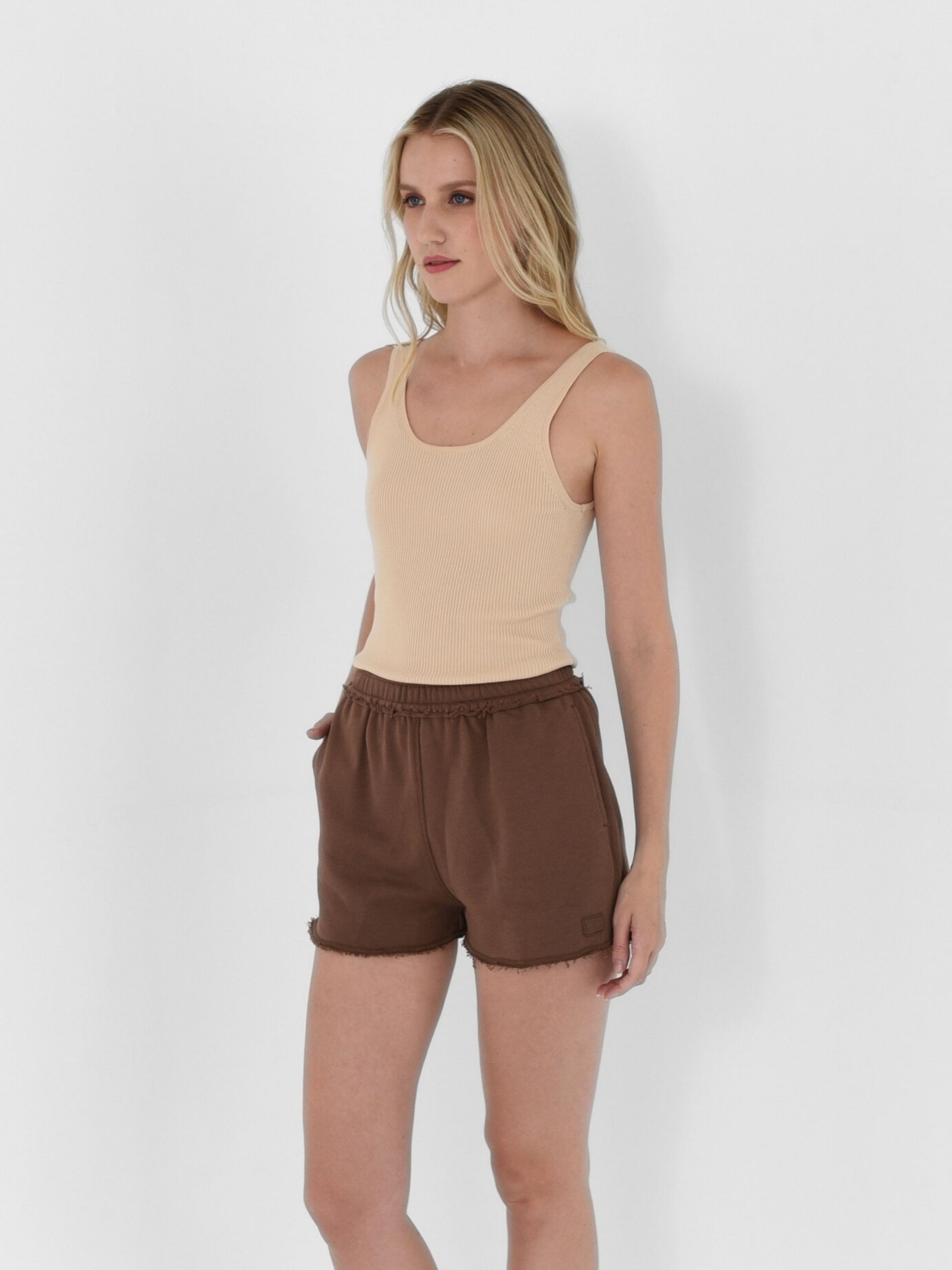 RelaxedEase Fray Shorts