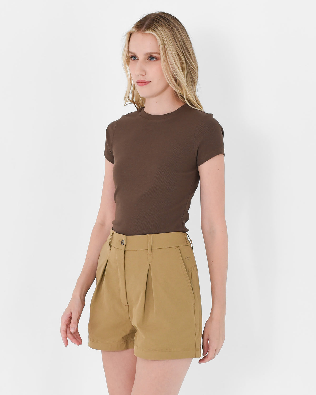 Women’s Relaxed Pleated Shorts