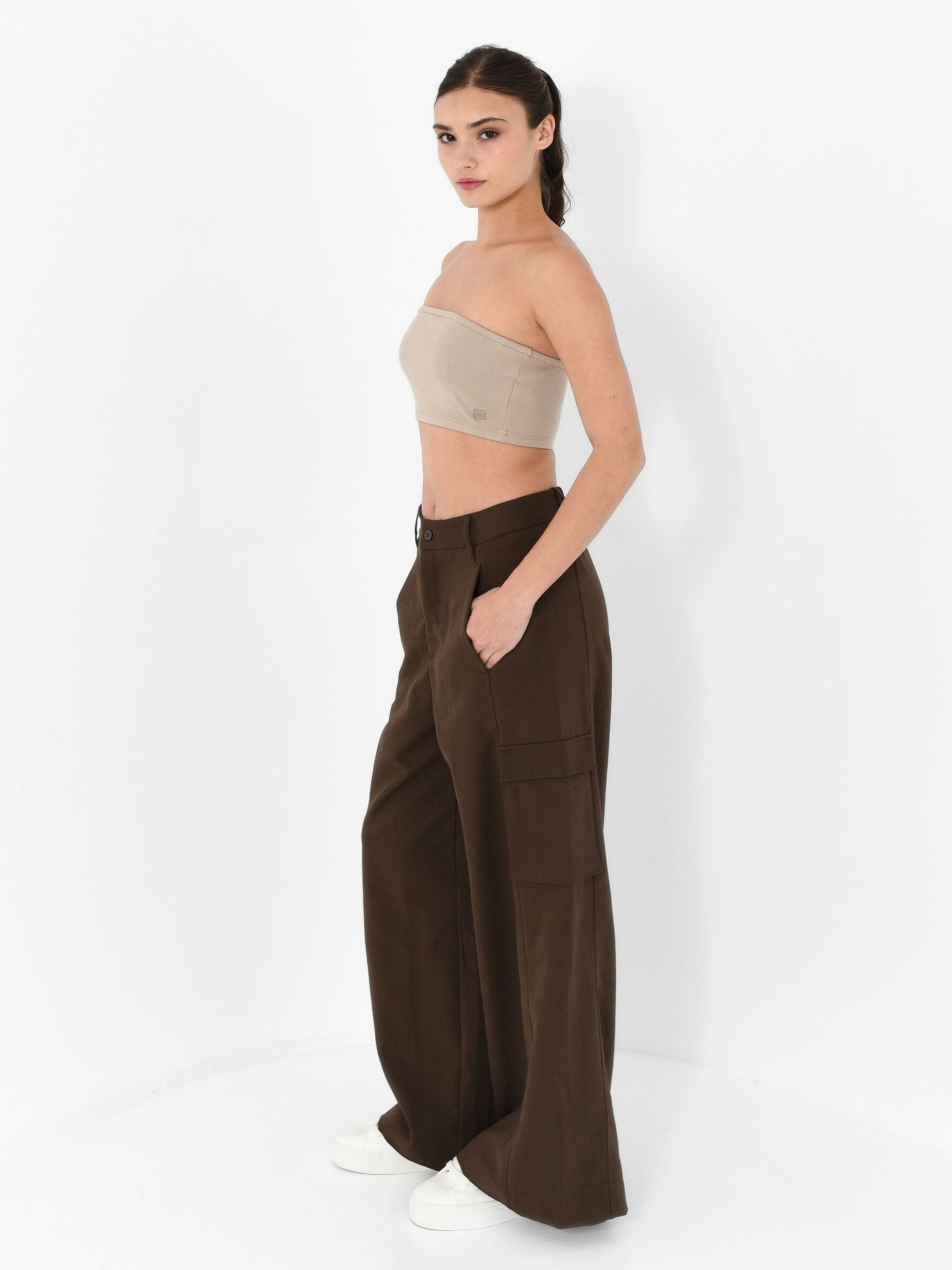 Wide Relaxed Long Pants