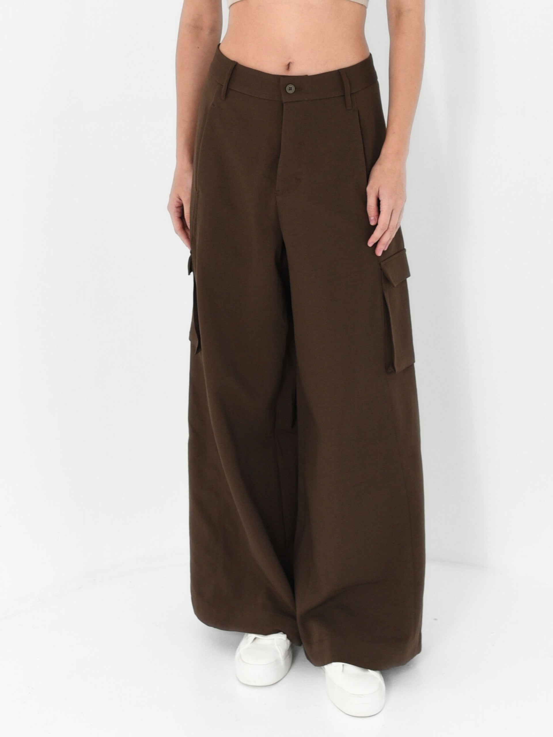 Wide Relaxed Long Pants