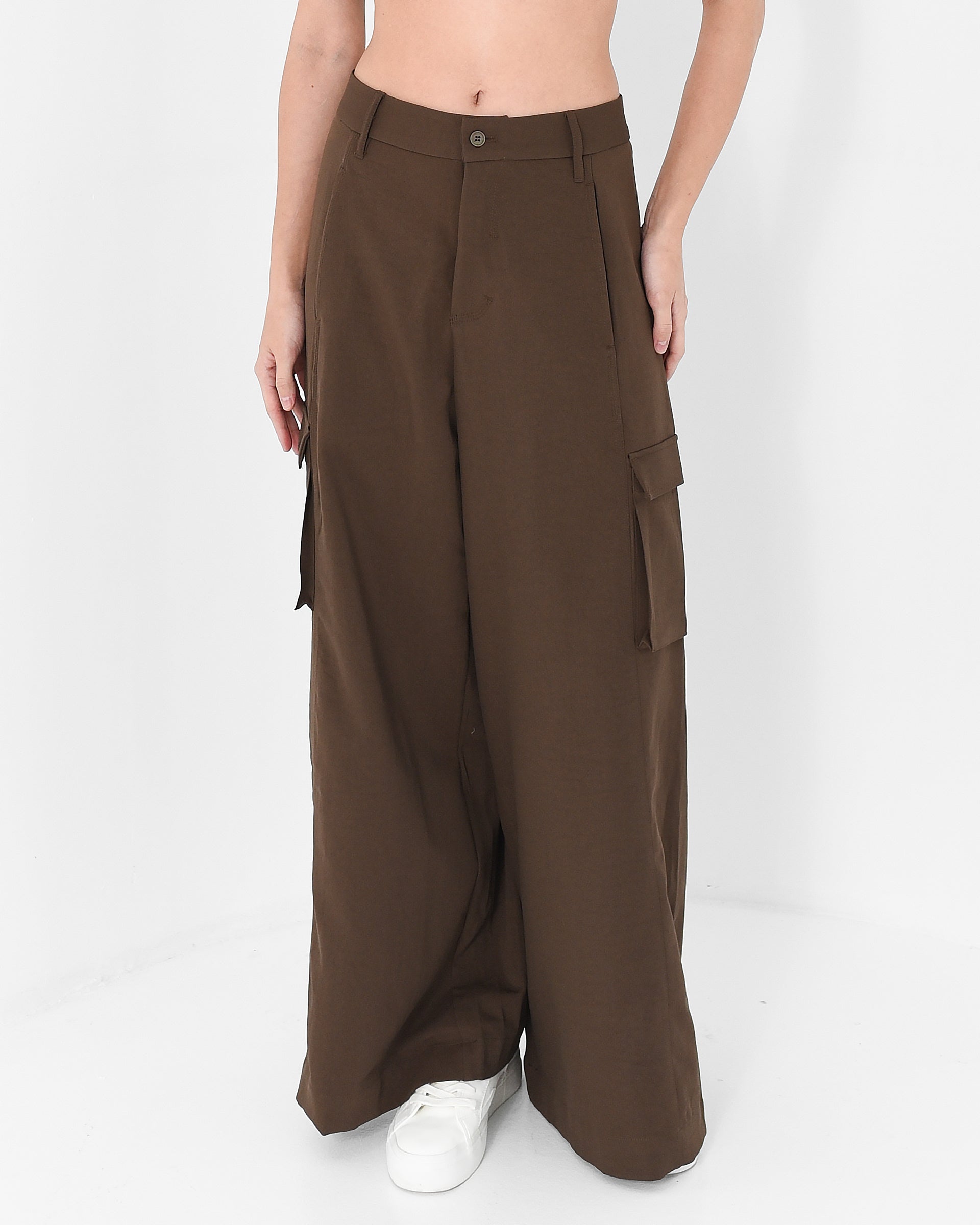 Wide Relaxed Long Pants
