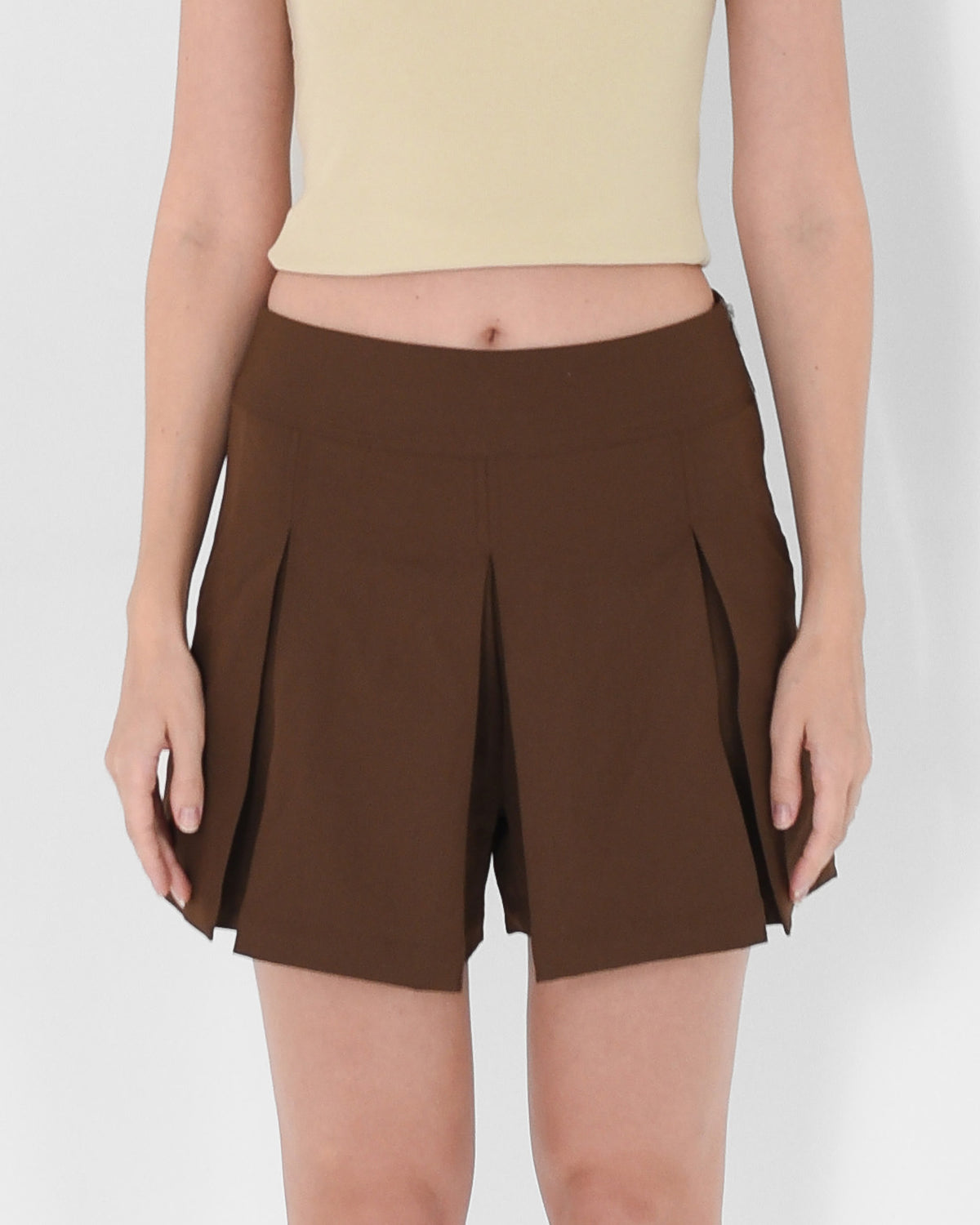 Airy Pleated Skorts