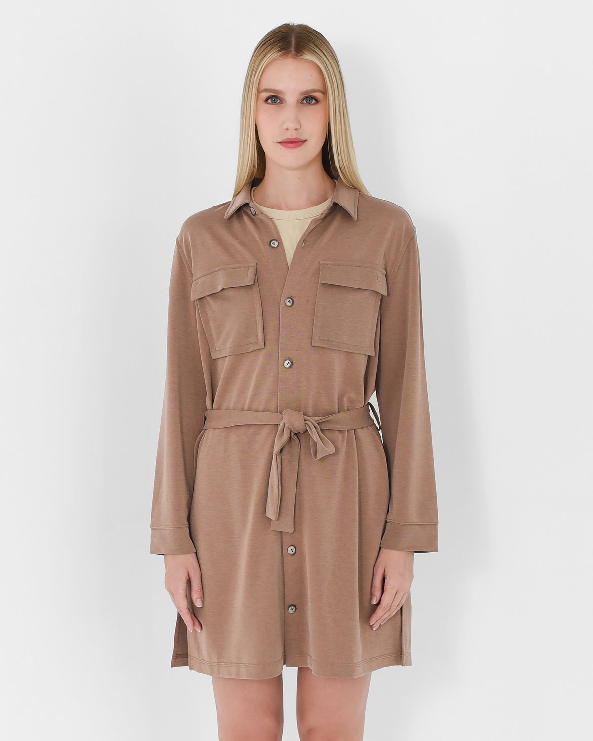 Tencel Elevate Utility Tunic Shirt