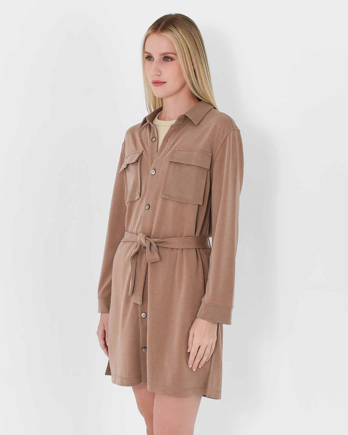 Tencel Elevate Utility Tunic Shirt